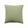 Coussin déhoussable en coton PANAMA - 40 x 40 cm - Olive