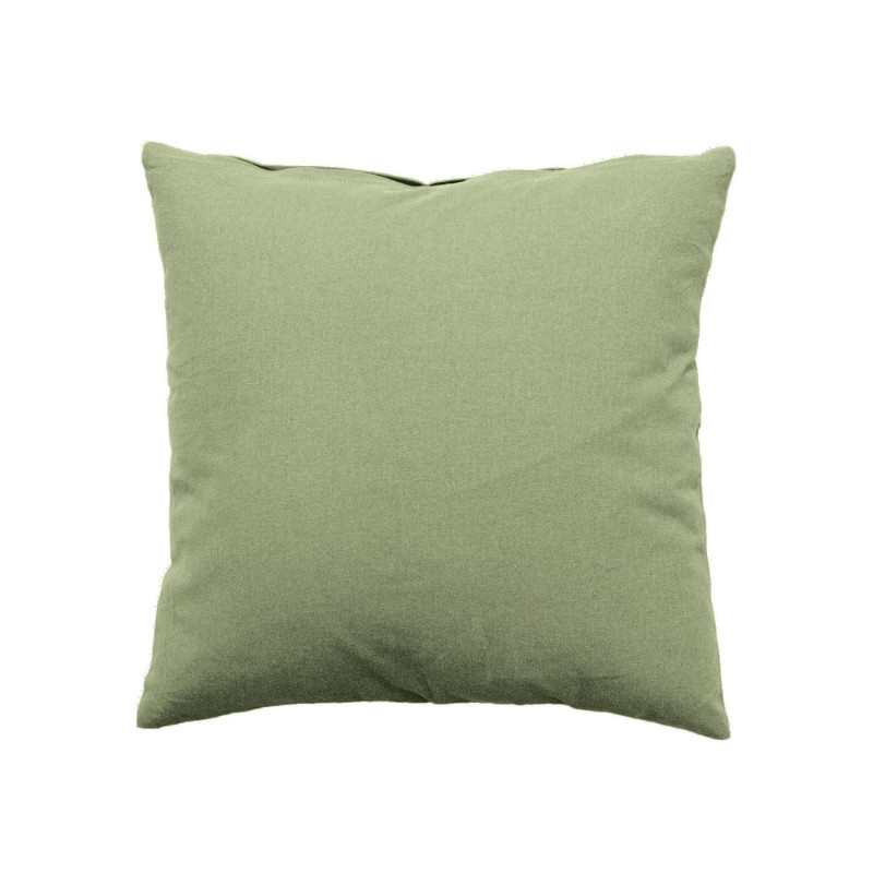 Coussin déhoussable en coton PANAMA - 40 x 40 cm - Olive