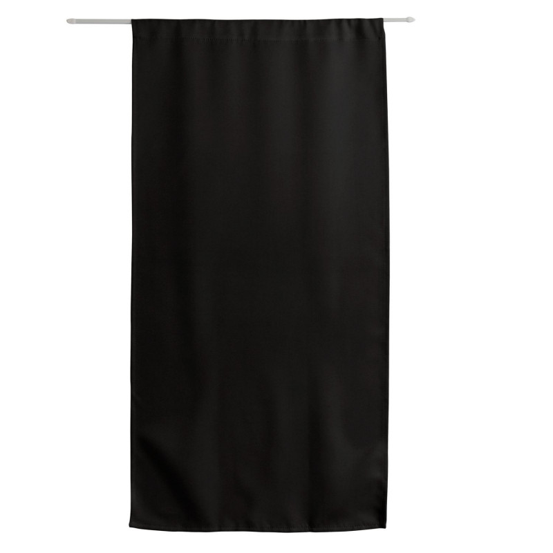 Rideau de porte occultant REGLISSE - 90 x 210 cm - Noir Rideau de porte occultant REGLISSE - 90 x 210 cm - Noir