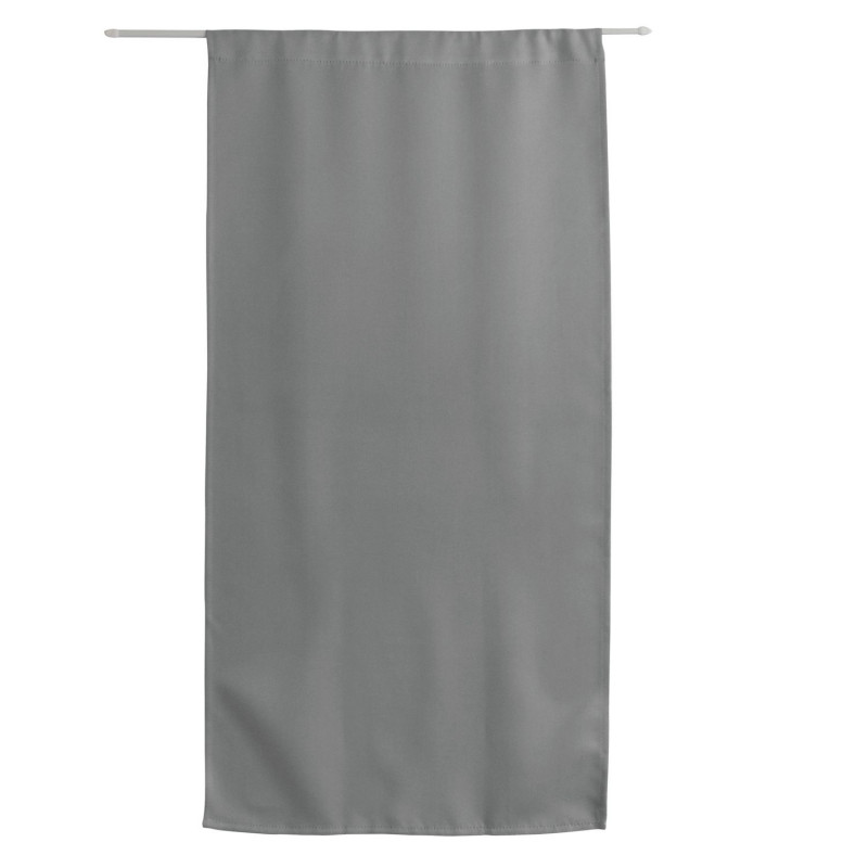 Rideau de porte occultant REGLISSE - 90 x 210 cm - Gris clair Rideau de porte occultant REGLISSE - 90 x 210 cm - Gris clair