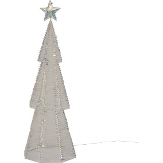 Sapin de Noël lumineux d'extérieur 960 LED - H. 152 cm