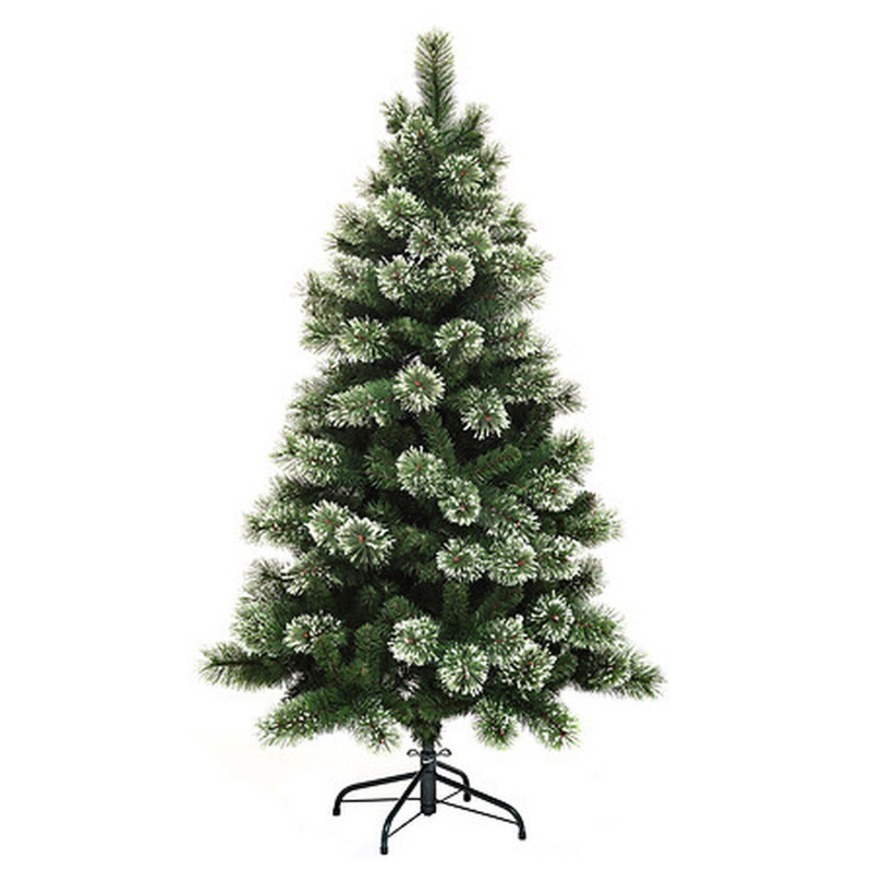 Sapin de Noël artificiel givré GRACIOUS IMPERIAL - H. 180 cm - Vert