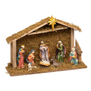 Crèche de Noël 8 santons