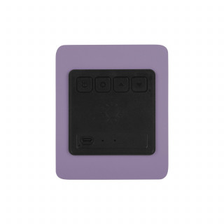 Réveil haut-parleur Bluetooth FUNKY VIBES - Violet et jaune