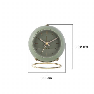 Réveil globe MUNDO - Vert