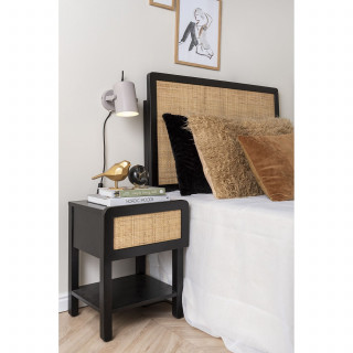 Réveil globe MUNDO - Noir