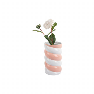 Vase en céramique Marshmallow CUSHIA - Rose Vase en céramique Marshmallow CUSHIA - Rose