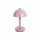 Lampe de table en métal BULLA - Rose