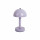 Lampe de table en métal BULLA - Violet