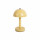 Lampe de table en métal BULLA - Jaune