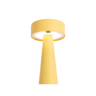 Lampe de table rechargeable LED LUMEA - Jaune Lampe de table rechargeable LED LUMEA - Jaune