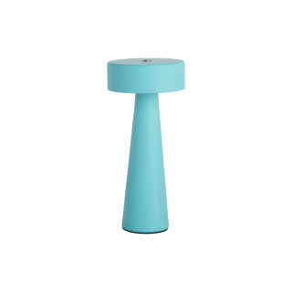 Lampe de table rechargeable LED LUMEA - Bleu clair
