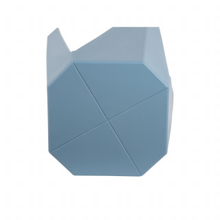 Tabouret d'appoint empilable CHERISH - Bleu Tabouret d'appoint empilable CHERISH - Bleu
