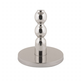 Table d'appoint en aluminium chromé ORION - Argent Table d'appoint en aluminium chromé ORION - Argent