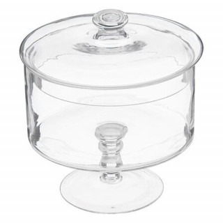 Bonbonnière Gâteaux - Grand modèle - Verre