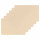 Lot de 6 Sets de table rectangulaire Tenor - 45 x 30 cm - Beige