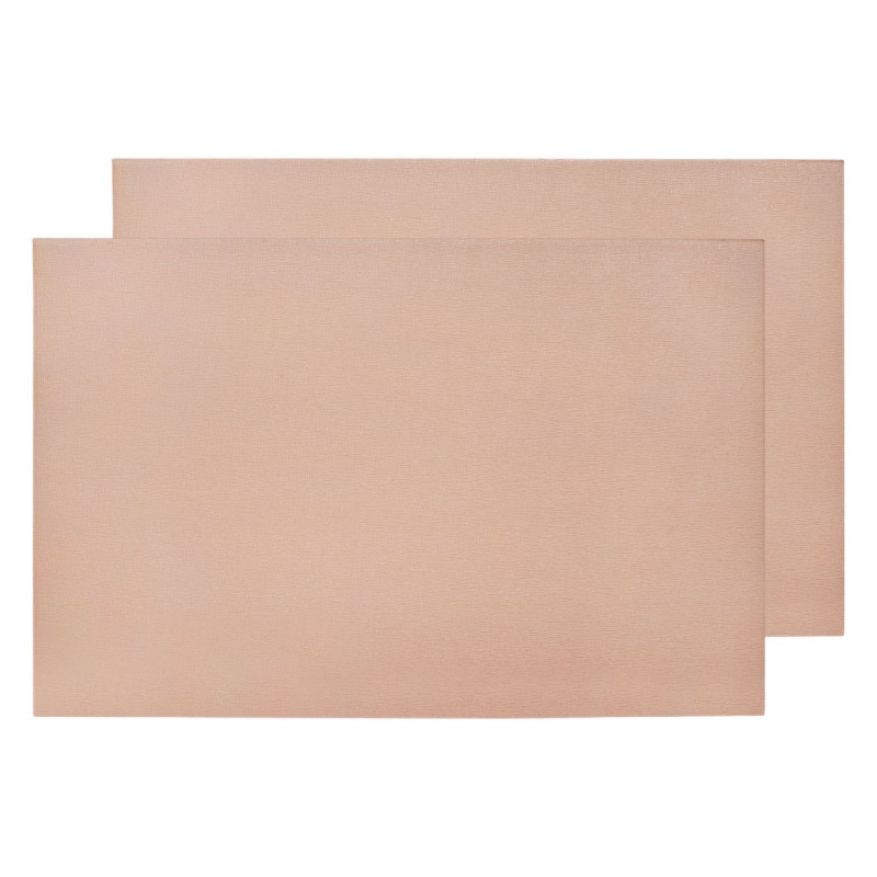 Lot de 2 sets de table MAX - 45 x 30 cm - Moka