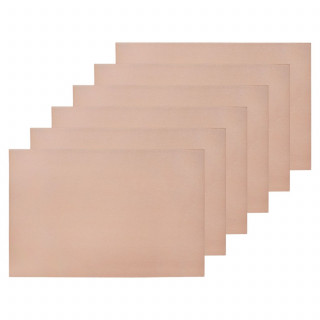 Lot de 6 sets de table MAX - 45 x 30 cm - Moka