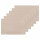 Lot de 6 sets de table MAX - 45 x 30 cm - Beige