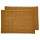 Lot de 2 sets de tables rectangles en jute TORSA - 31 x 45 cm - Marron