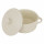 Petite cocotte en céramique - D. 10 cm - Beige