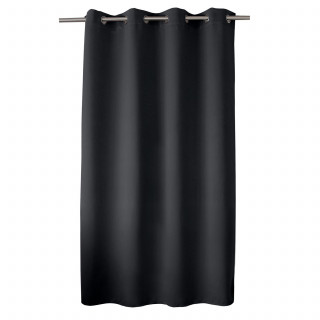 Rideau occultant CLASSY - 140 x 180 cm - Gris foncé