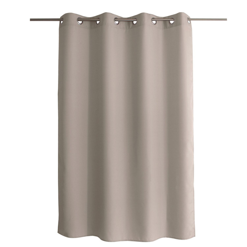 Rideau uni à 8 œillets BASIC - 140 x 180 cm - Naturel