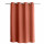 Rideau uni à 8 œillets BASIC - 140 x 180 cm - Terracotta