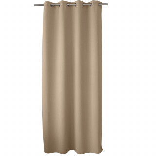 Rideau occultant ignifugé FLAMME - 140 x 260 cm - Beige