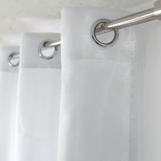 Voilage thermique isolant CLEA - 140 x 240 cm - Blanc
