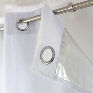 Voilage thermique isolant CLEA - 140 x 240 cm - Blanc