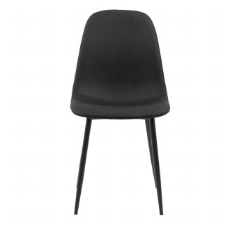 Lot de 4 chaises de salle à manger CLELIA - Noir