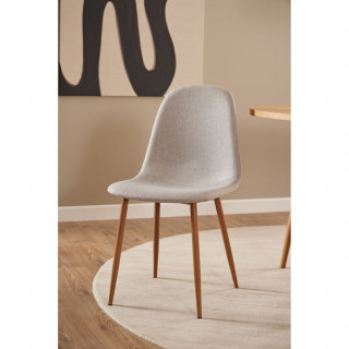 Lot de 4 chaises de salle à manger CLELIA - Beige