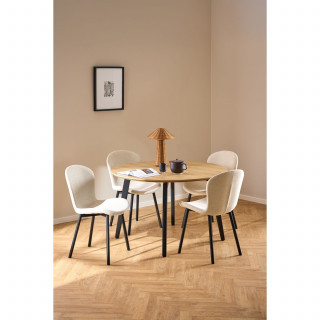 Lot de 2 chaises de salle à manger ESRA - Beige
