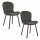 Lot de 2 chaises de salle à manger ESRA - Gris foncé