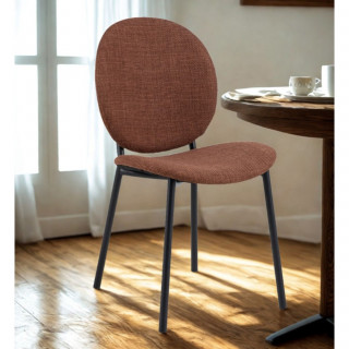 Lot de 2 chaises de salle à manger CLIFF - Rouge