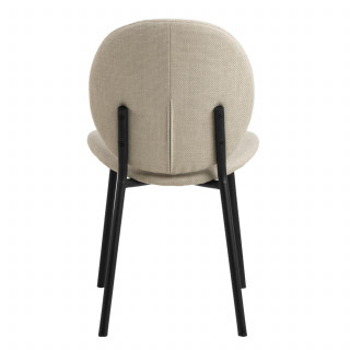 Lot de 2 chaises de salle à manger CLIFF - Beige