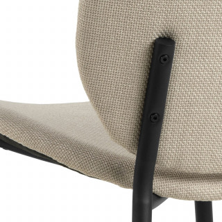 Lot de 2 chaises de salle à manger CLIFF - Beige