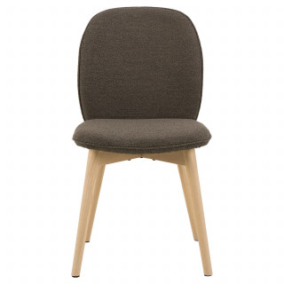 Lot de 2 chaises LOUISE - Taupe