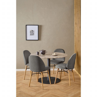 Lot de 2 chaises CLARA - Gris