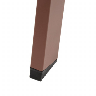 Table basse de jardin ronde SAONA - Diam. 50 cm - Acajou