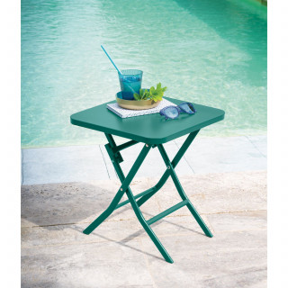 Table basse pliante carrée 2 places GREENSBORO - Opale
