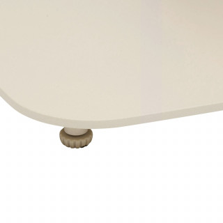 Table de jardin carrée 2 places ALEGORIA - Argile