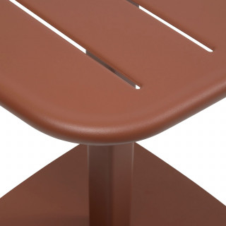 Table de jardin carrée 2 places ALEGORIA - Acajou