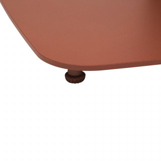 Table de jardin carrée 2 places ALEGORIA - Acajou