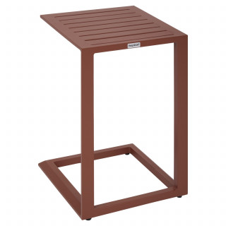 Table d'appoint de jardin carrée EVASION - Acajou