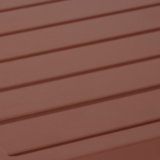 Table d'appoint de jardin carrée EVASION - Acajou