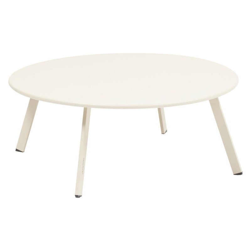 Table basse de jardin ronde SAONA - Diam. 90 cm - Argile