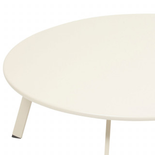 Table basse de jardin ronde SAONA - Diam. 90 cm - Argile