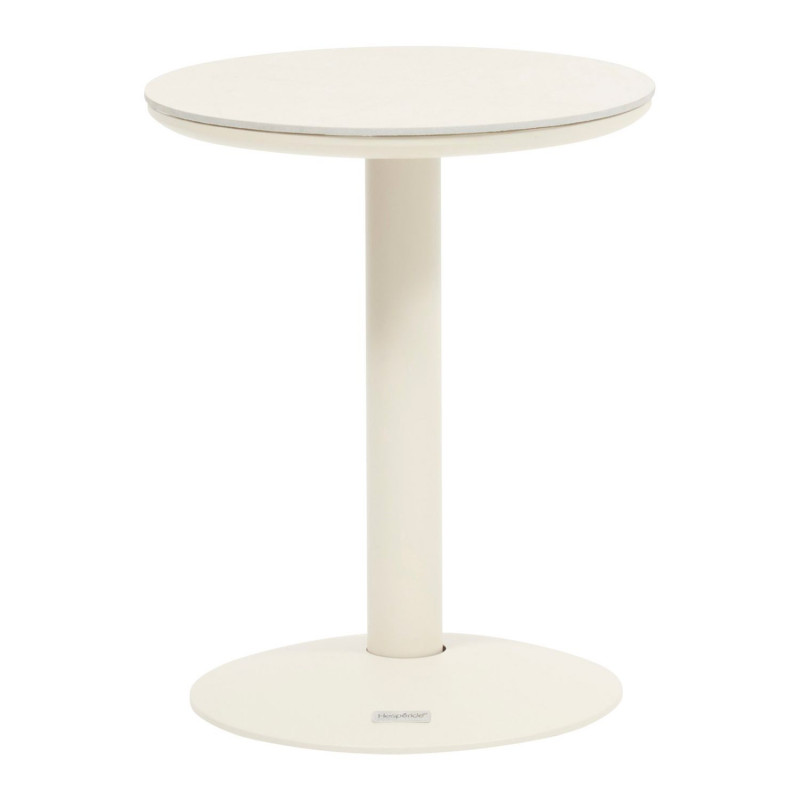 Table d'appoint de jardin ronde SOLETIA - Argile